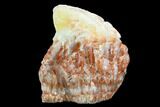 6.5" Free-Standing Red and Yellow Calcite Display - Chihuahua, Mexico - #129477-1